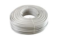 Snoer 3x1,5 vmvl wit rond 100 meter - thumbnail