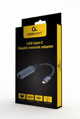 USB-C Gigabit netwerk adapter kabel 0.15 meter
