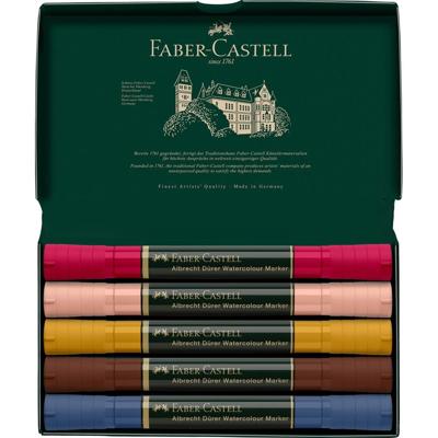 Faber Castell fc-160307 wk25aquarel marker fc albrechtdürer 5 stuks portrait - thumbnail