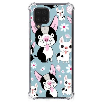 Samsung Galaxy A12 Case Anti-shock Hondjes Samsung Galaxy A12 Case Anti-shock Hondjes