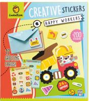 Ludattica stickers Creative Stickers Happy Workers 200 stuks - thumbnail