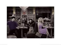 Kunstdruk Chris Consani - Blue Plate Special 2 80x60cm - thumbnail