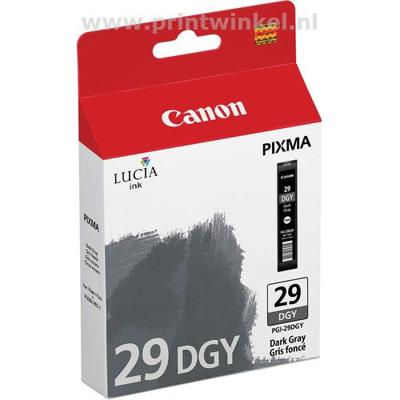 Canon PGI-29DGY Donkergrijs