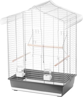 Interzoo vogelkooi Vega zilver/grijs Interzoo Gebr. de Boon - Gebr de boon