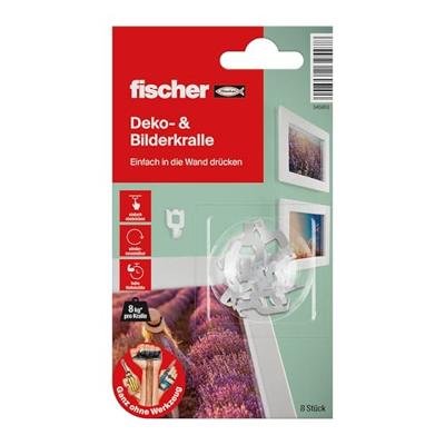 Fischer 545953 fischer fotohaak 8 st. 8 stuk(s) - thumbnail