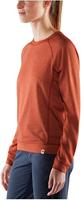 Fjällräven Dames Trui High Coast Lite Sweater W, rood, Maat: XS - thumbnail