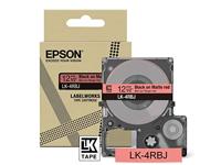 Epson LK-4RBJ Zwart, Rood - thumbnail