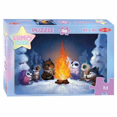 Tactic puzzel - lumo stars by the fire - 56 stukjes Tactic puzzel - lumo stars by the fire - 56 stukjes