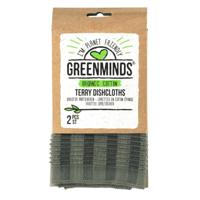 Greenminds badstof vaatdoeken 2st - thumbnail