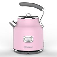 Retro Serie - Electric Kettle - 2200W - 1,7L - Pink - thumbnail