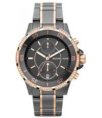 Horlogeband Michael Kors MK5554 Roestvrij staal (RVS) Antracietgrijs 18mm Horlogeband Michael Kors MK5554 Roestvrij staal (RVS) Antracietgrijs 18mm