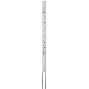 Buitenthermometer aluminium Central Park 130 cm