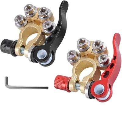 IWH 019056 Accu-snelverbinder Minpool, Pluspool Veerklem, Snelsluiting, Incl. tapeinden 1 paar