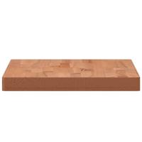 Wastafelblad 60x40x4 cm massief beukenhout - thumbnail