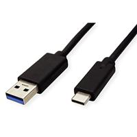 ROLINE GREEN USB3.2 Gen1 Kabel, A - C, M/M, 1m - thumbnail