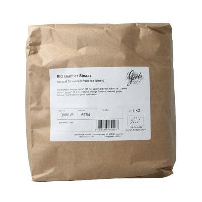 Geels Gember sinaasappel bio 1 Kilogram