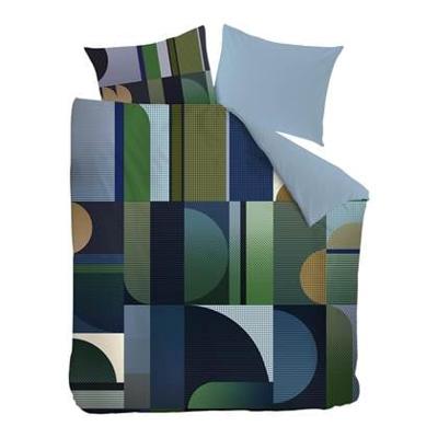 Kardol by Beddinghouse Kardol by Beddinghouse Dekbedovertrek Utopia - Blauw Groen 200x200/220 cm
