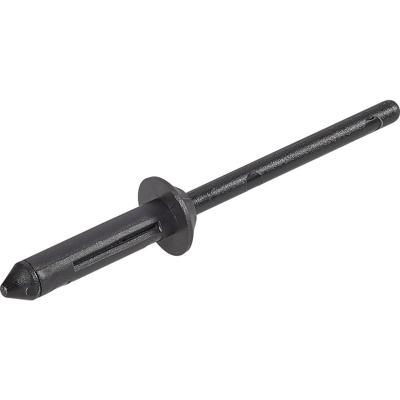 PB Fastener 301-9117-1010 301-9117-1010 Splijtnagel Schachtdiameter 4 mm Zwart 1 stuk(s)