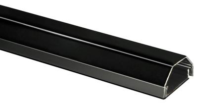 My Wall HZ4-1,1L Kabelgoot Kabelhouder (l x b x h) 110 x 5 x 1.8 cm Zwart 1 stuk(s) My Wall HZ4-1,1L Kabelgoot Kabelhouder (l x b x h) 110 x 5 x 1.8 cm Zwart 1 stuk(s)