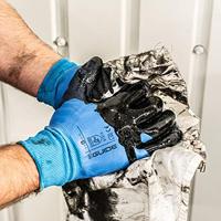 Guide werkhandschoenen - 585 - blauwe latex - waterdicht - maat 10 - thumbnail