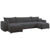 NADUVI Collection U-slaapbank Rosco bouclé - thumbnail