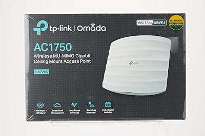 TP-Link EAP245 AC1750 Draadloze Dual-band Gigabit Access Point Voor Plafondmontage Access point Wit - thumbnail
