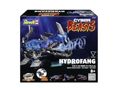 Revell 07851 CyberBeasts HydroFang Science Fiction (bouwpakket) 1:35 Revell 07851 CyberBeasts HydroFang Science Fiction (bouwpakket) 1:35