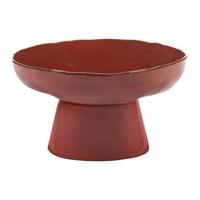 `SERAX - Marie Michielssen - La Mère Serveerschaal op Voet - Venetian Red - thumbnail