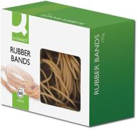 Q-CONNECT elastieken, breedte 1,5 mm, lengte 80 mm, nr 18, doosje van 100 g - thumbnail