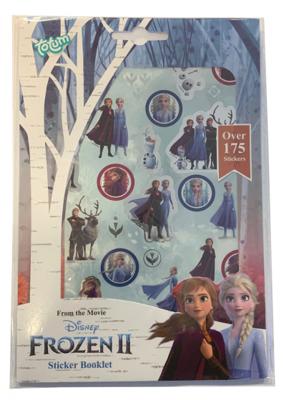 Totum disney frozen 2 - stickervellen, 4st.