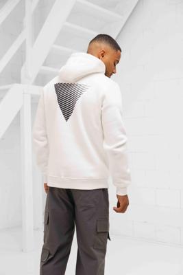 Pure Path Essential Logo Hoodie Heren Gebroken Wit - Maat M - Kleur: Wit | Soccerfanshop Pure Path Essential Logo Hoodie Heren Gebroken Wit - Maat M - Kleur: Wit | Soccerfanshop