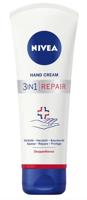 Nivea Handcreme 3-in-1 repair 100 Milliliter - thumbnail