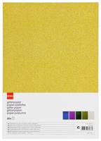 HEMA Glitterpapier A4 - 20 stuks - thumbnail