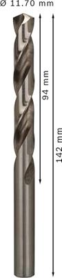 Bosch Accessoires Metaalboren HSS-G, Standard 11,7 x 94 x 142 mm 5st - 2608585535 Bosch Accessoires Metaalboren HSS-G, Standard 11,7 x 94 x 142 mm 5st - 2608585535