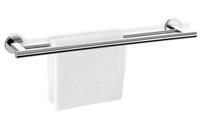 ZACK Scala Handdoekrek glans RVS - thumbnail