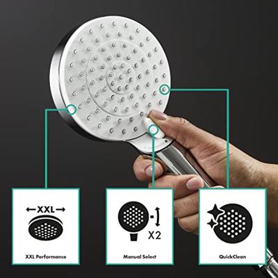 Hansgrohe Regendouche set Vernis Shape Showerpipe 230 1 Jet met Douchethermostaat Green Chroom - thumbnail