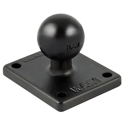 RAM Mounts UNPKD. RAM 2 X 1.7 BASE AMPS HOLE PAT, RAM-B-347U