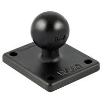 RAM Mounts UNPKD. RAM 2 X 1.7 BASE AMPS HOLE PAT, RAM-B-347U - thumbnail