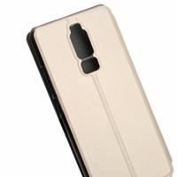 OCUBE voor Leagoo S8 (MPH1941) voorjaar textuur horizontale Flip lederen draagtas met houder (goud) - thumbnail