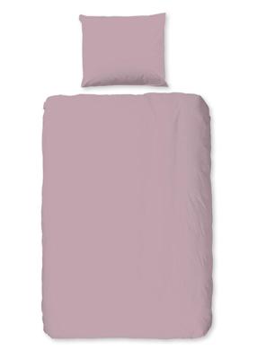 Good Morning Dekbedovertrek "uni dessin" - Roze - (140x200/220 cm) - Katoen Good Morning Dekbedovertrek "uni dessin" - Roze - (140x200/220 cm) - Katoen