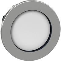 Schneider Electric ZB4FA16 ZB4FA16 Plat, Terugstelbaar (Ø) 30.5 mm Zonder markering Chroom, Wit 1 stuk(s) - thumbnail