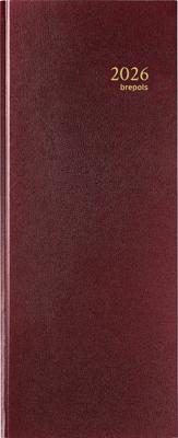 Brepols Agenda saturnus 1 dag 2026 lima bordeaux
