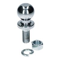 Carpoint schroefkogel ø50 mm - 1500 kg - met contramoer - staal - voor caravan, tractor & heftruck - universeel - thumbnail