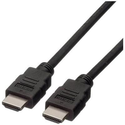 ROLINE GREEN HDMI High Speed kabel met Ethernet M-M, TPE, zwart, 1 m ROLINE GREEN HDMI High Speed kabel met Ethernet M-M, TPE, zwart, 1 m