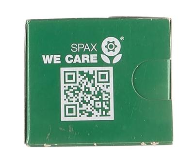 200 Spax schroeven 5x40mm RVS A2 deeldraad T20