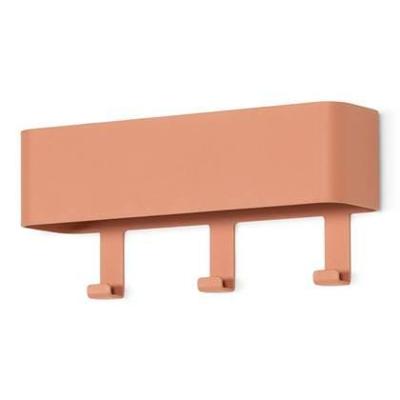 Kapstok Raaf Terracotta 3-haaks