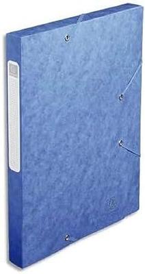 Exacompta Elastobox Cartobox rug van 2,5 cm, blauw, 5/10e kwaliteit