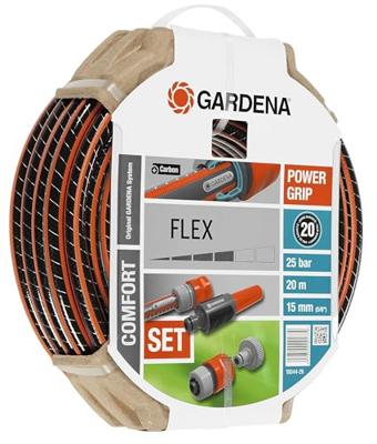 GARDENA Tuinslang Flex 20m Ø15 mm + lans en toegang GARDENA Tuinslang Flex 20m Ø15 mm + lans en toegang