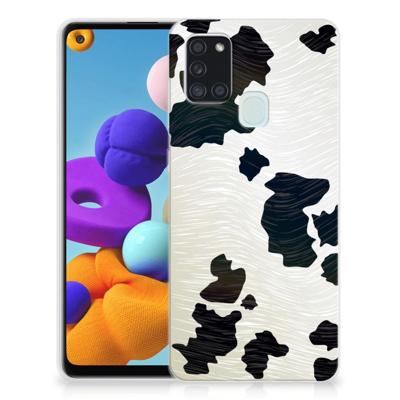 Samsung Galaxy A21s | TPU Hoesje | Koeienvlekken Samsung Galaxy A21s | TPU Hoesje | Koeienvlekken
