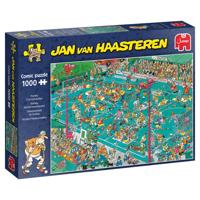 Jumbo legpuzzel Jan van Haasteren Hockey Kampioenschap 1000 stuks - thumbnail